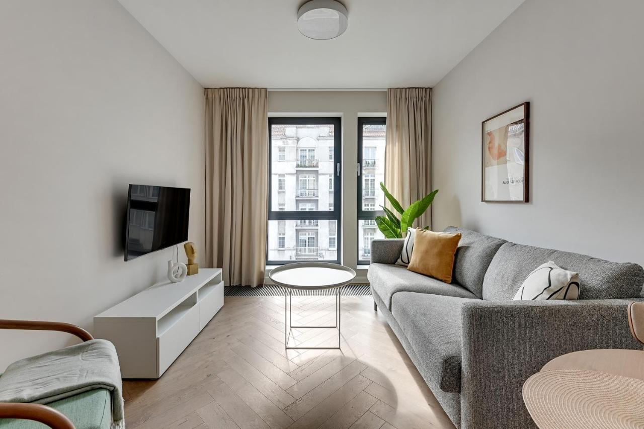 Bank Polski City Center Apartment With Parking By Lion Apartments Гдыня Экстерьер фото