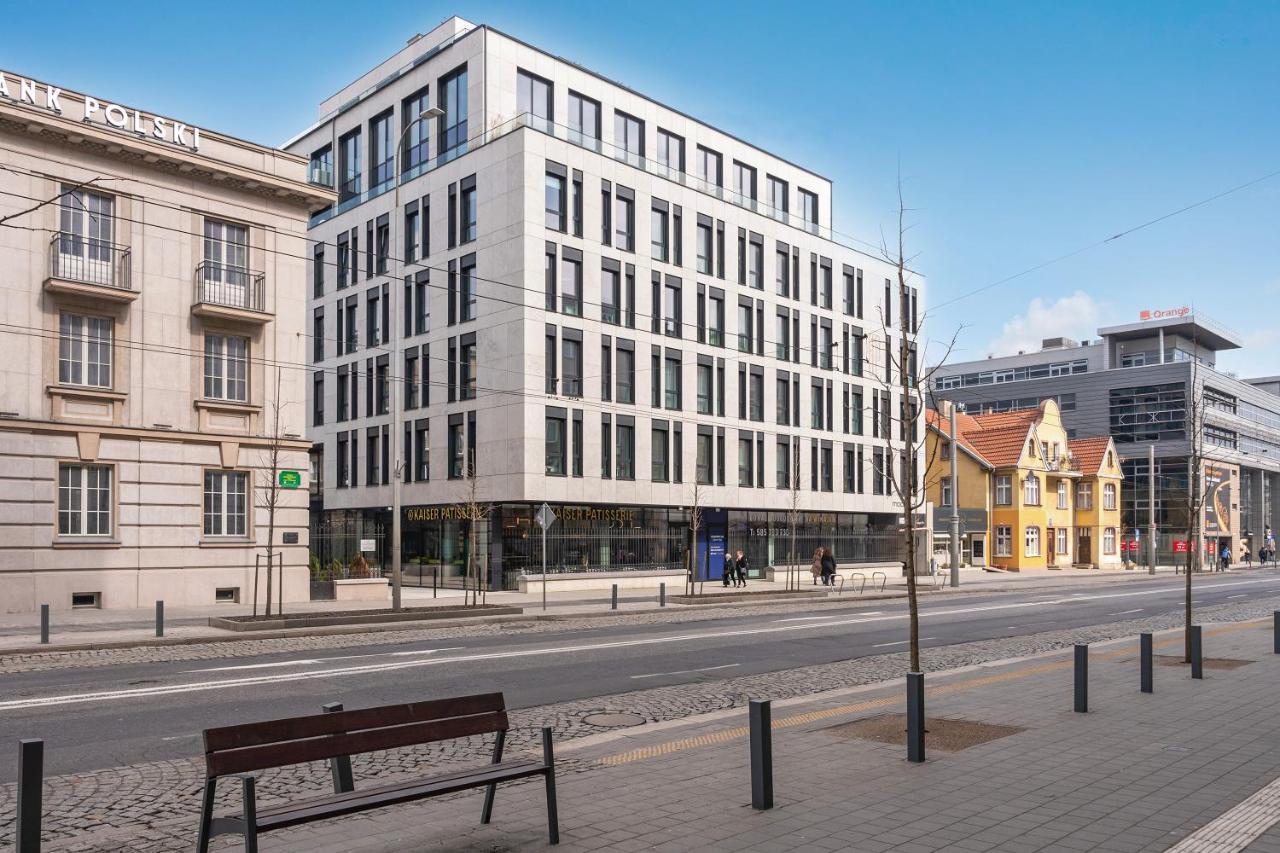 Bank Polski City Center Apartment With Parking By Lion Apartments Гдыня Экстерьер фото